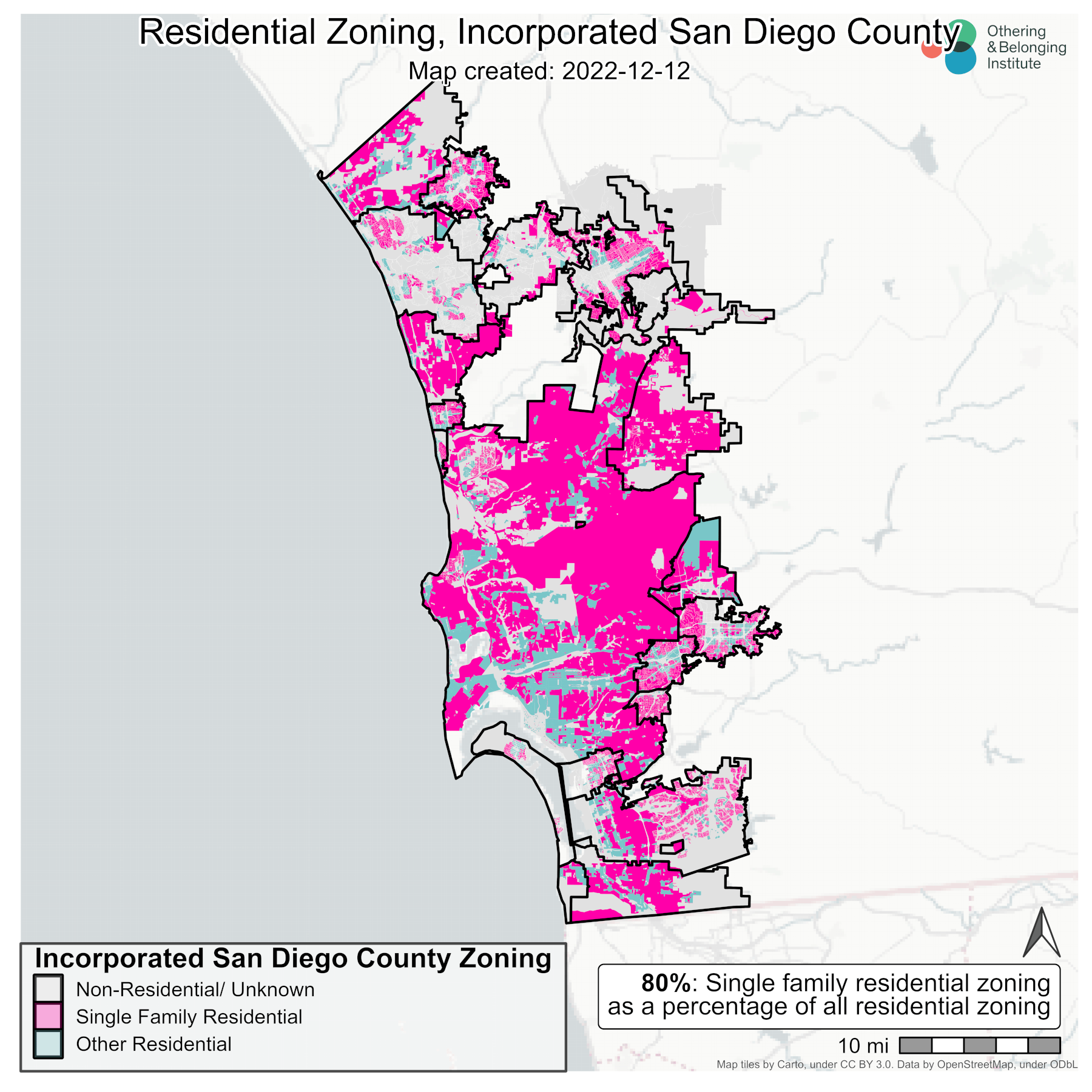 San Diego Region Zoning Maps Othering Belonging Institute San Diego 
